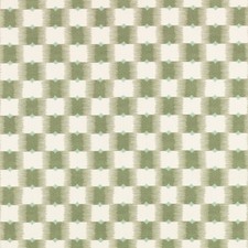 Ziri Romo Cotton Linen Blend Matcha 1.9 Metres Ikat Design IM11