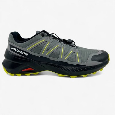 Salomon Speedcross Peak Quiet Shade Black Sulphur Spring Mens