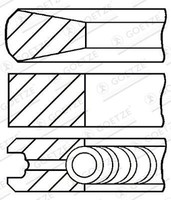 Goetze Engine Kolbenringsatz 08-524700-00