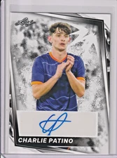 2024 Leaf Charlie Patino Auto #BA-CP1 Autograph