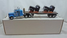 Matchbox KS192/SA Peterbilt 359 Flatbed Transporter with Peterbilt Cab Load