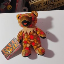 Liquid Blue Grateful Dead Fall Tour Bean Bear Plush 1973 Collectible