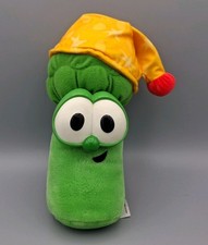 Fisher Price 1999 Veggie Tales Junior Asparagus Plush Light Up Sings Bedtime