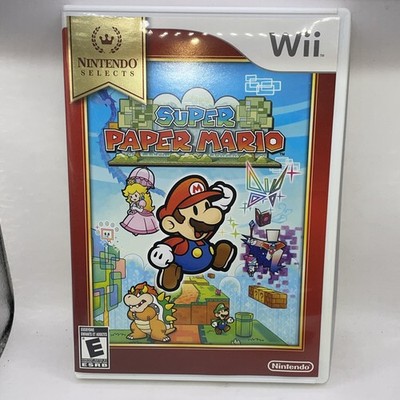 Super Paper Mario Nintendo Selects Edition (Nintendo Wii) - Complete CIB