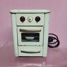 Kinderofen Elektrisch Kinderspielzeug Email Blechspielzeug  Backröhre Sichtfenst