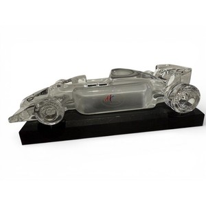 CADRE IMMAGE FERRARI TESTAROSSA jaune sous verre 51 cm x 41 cm