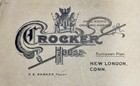 Crocker House New London Connecticut 1919 Hotel Cover ~ Stk134 — photo 3