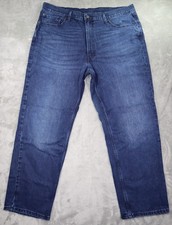 Levi's 550 Jeans Men's 40x30 Blue Relaxed Fit Tapered Leg Denim Med Wash Stretch