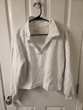 Abercrombie & Fitch Sweater Womens Medium Soft A&F Collection Fuzzy #S61