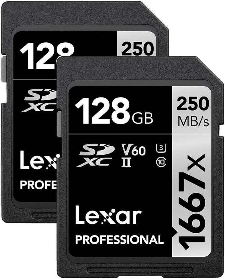 Temperature-Proof 128GB UHS-II Memory Cards - 250MB/s for Creative Professionals - Image 3 of 4