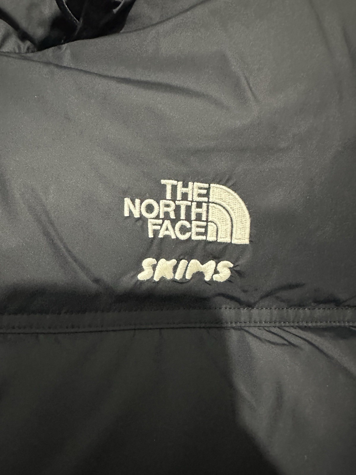 The North Face x Skims 1996 Nuptse Puffer Black Womens L BNWT Rare Sold Out image 4