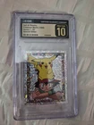 Pokemon Merlin Series 1 1998 Ash & Pikachu S2 Special Glitter Pristine CGC 10