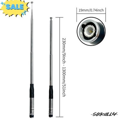 NH-31 27MHz Extended Antenna BNC Connector For CB Walkie Talkie Mobile Radio