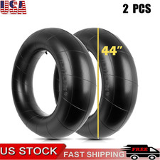 2 Huge 44" Heavy Duty Inner Tubes – Rafting, River, Snow, Sledding Fun!