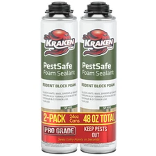 Kraken Bond PestSafe Gun Foam 24oz 2 Pack – Gun Not Included