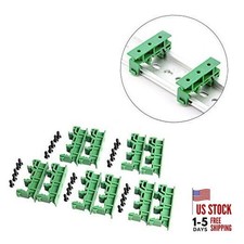 Set of 5 PCB Din C45 Rail Adapter Circuit Board Mounting Bracket Holder