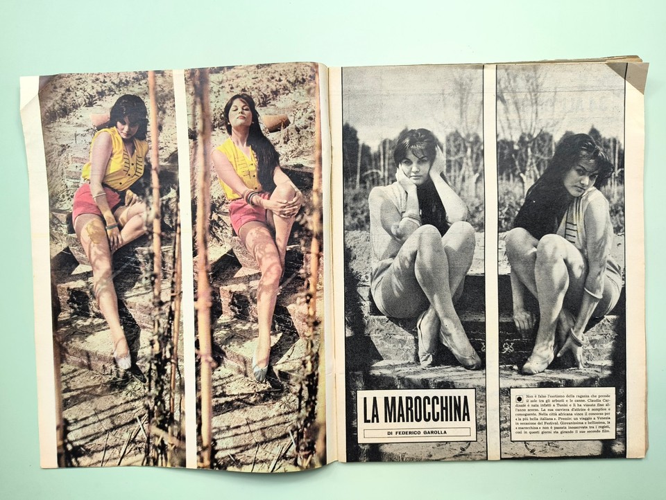 June July June 26 July 1958 Rosalina Neri Claudia Cardinale Rita Heyworth Monlaur ...