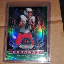 Panini 2020 Prizm Draft Picks Crusade Lamar Jackson #70 Louisville Cardinals