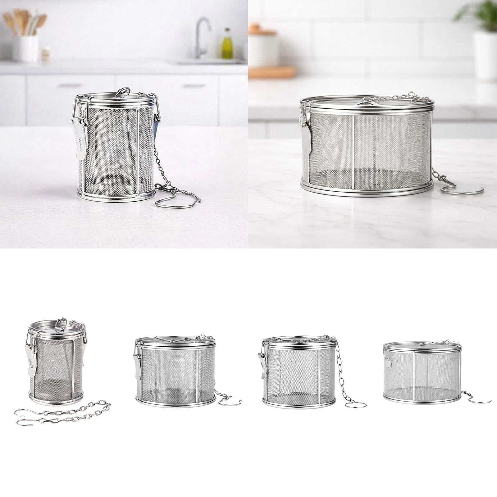 Mesh Tea Infuser Loose Leaf Tea Steeper for Restaurant Home Seasonings
Opens in a new window or tab
