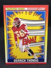 1990 Score - Crunch Crew Derrick Thomas #553 Chiefs