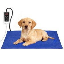 Pet Heating Pad, Electric Heating Pad for Dogs and Cats with Timer, 6 Level A...