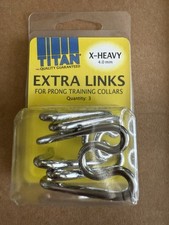 Extra Links For Titan Prong Training Collar Size X-Heavy 4.0 mm NEW in BOX