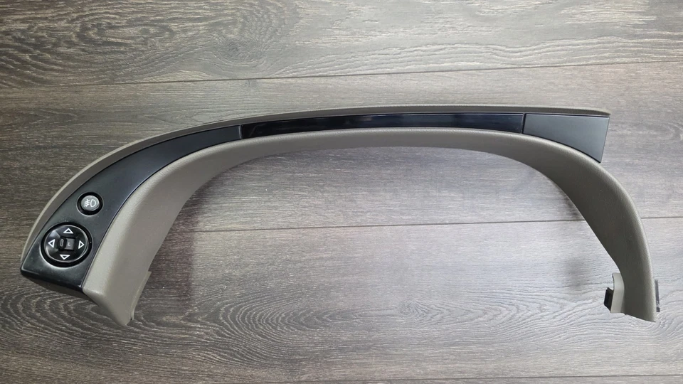 Oldsmobile Aurora 1995-1999 LH Cluster Trim Bisel Espejo Luz Antiniebla Interruptor Bronceado Foto 2 de 4