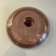 Pyrex Corning Vision Cranberry V-1.5-C Glass Lid  V 1.5 C
