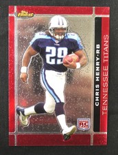 2007 TOPPS Finest Chris Henry Rookie RC #122
