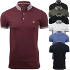 Mens Brave Soul Glover Cotton Collared Short Sleeve Polo T Shirt Casual Tee Top