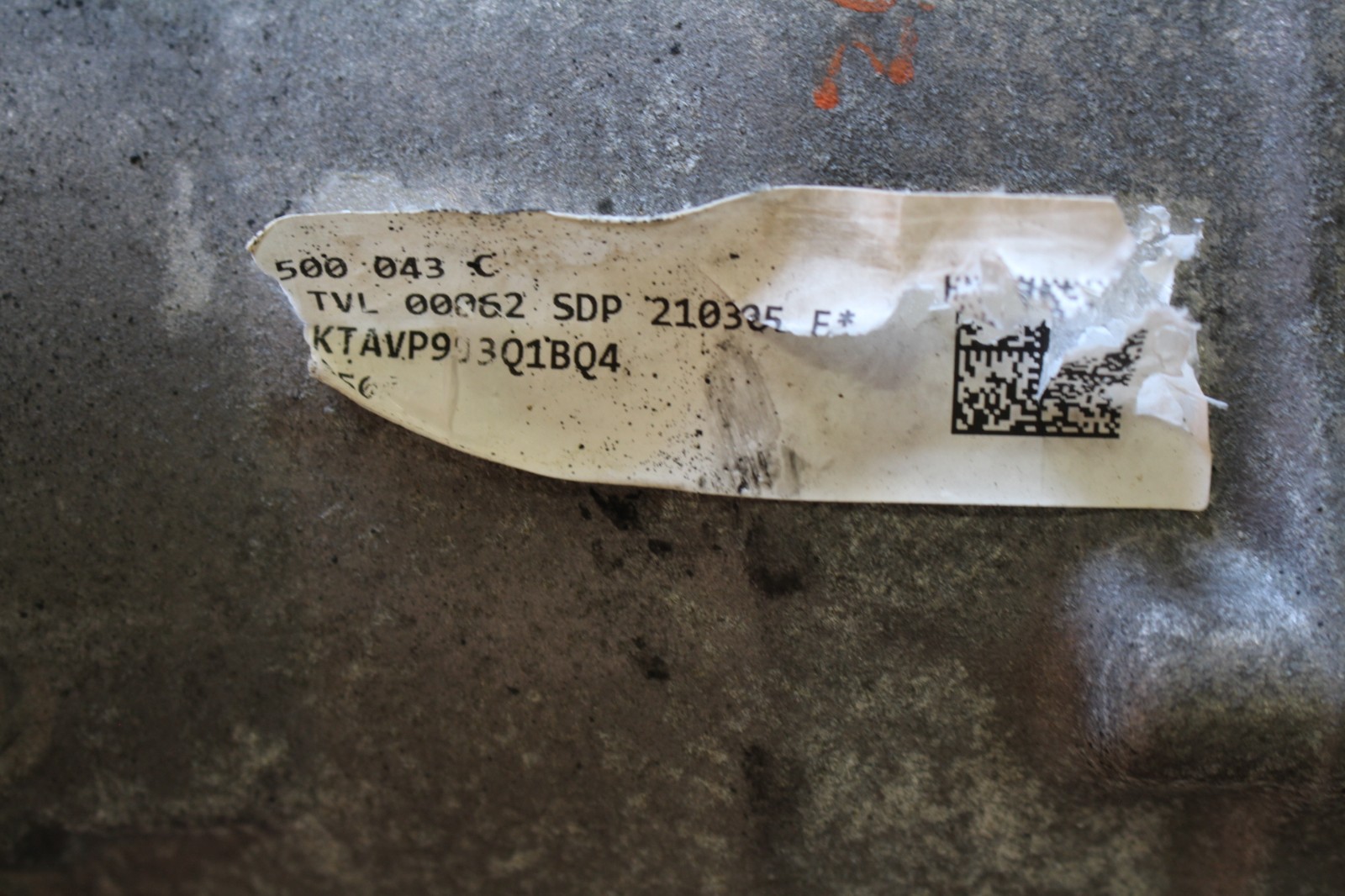 Lamborghini Urus, Rear Differential, Dmg, Used, P/N 0BX500043C