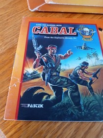 Cabal CIB w/ Box & Manual *** NES Nintendo Entertainment System 1990