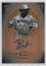 2020 Negro League Baseball Museum Centennial Draft Class Zavier Warren Auto 2y0
