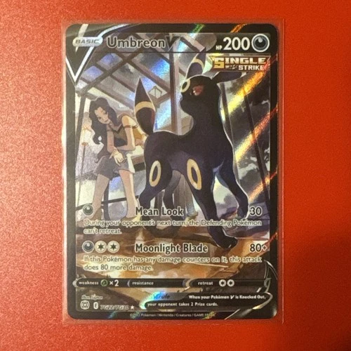 Umbreon V TG22/TG30 Swsh09: Brilliant Stars Trainer Gallery Holo NM