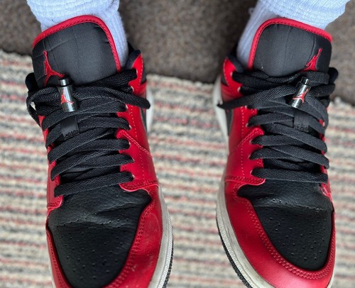 Cerraduras de encaje personalizadas para zapatillas Air Jordan 1 5 6: logotipo de Jumpman, repuesto - Imagen 4 de 23