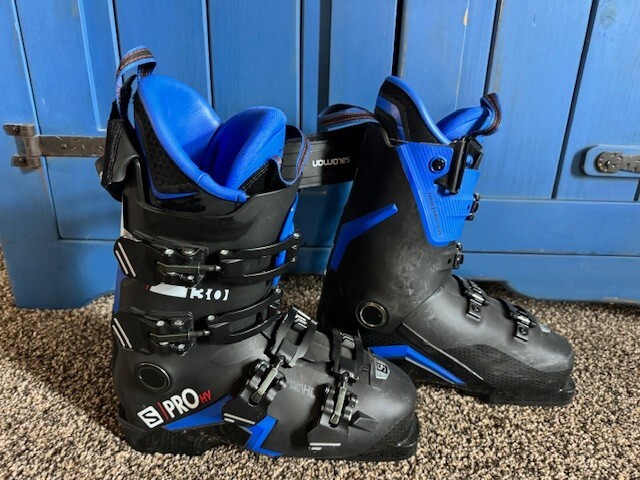 Scarponi da sci Salomon S Pro HV 130 25 5 usati in ottime condizioni