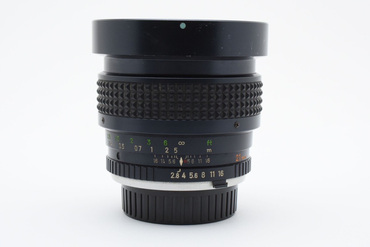 ★稀少＆美品★MINOLTA MC W.ROKKOR-NL 21mm F2.8 RARE! [Exc+5] MINOLTA MC W.ROKKOR NL 21mm f/2.8 Wide Angle MF Lens