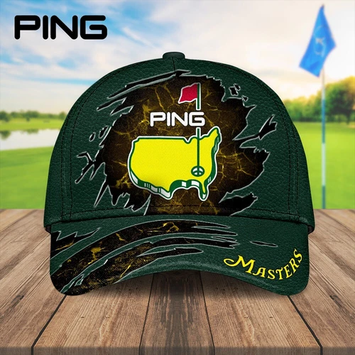 Golf Masters Tournament x PING Classic Cap – Limited Edition, Simple Cotton Cap - Picture 1 of 3