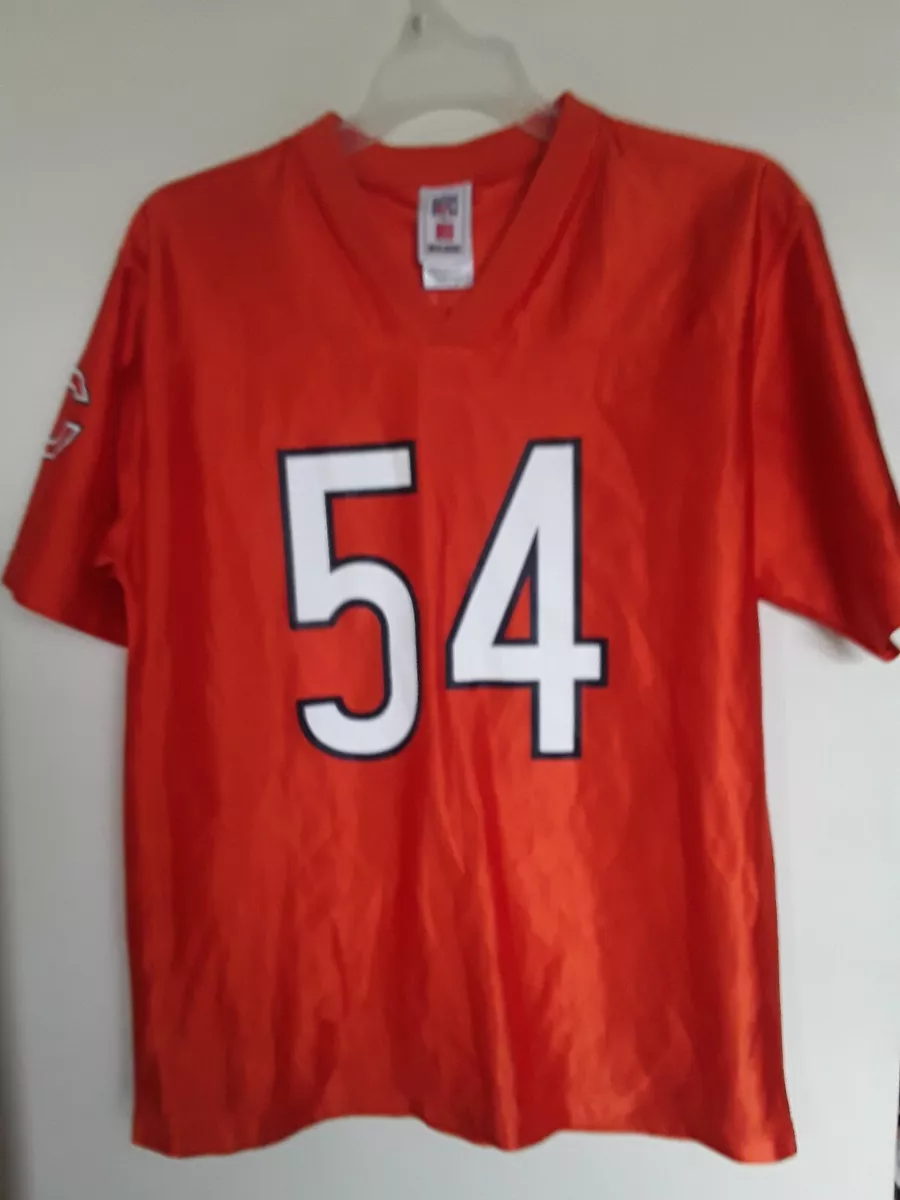 orange brian urlacher jersey