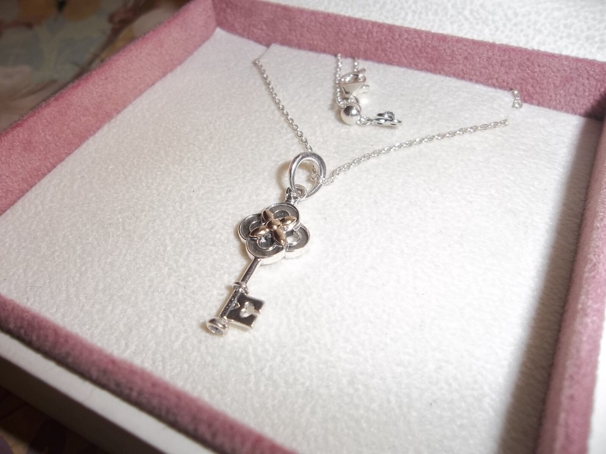 Sterling Silver Disney Pandora Key Necklace PANDORA Silver Regal