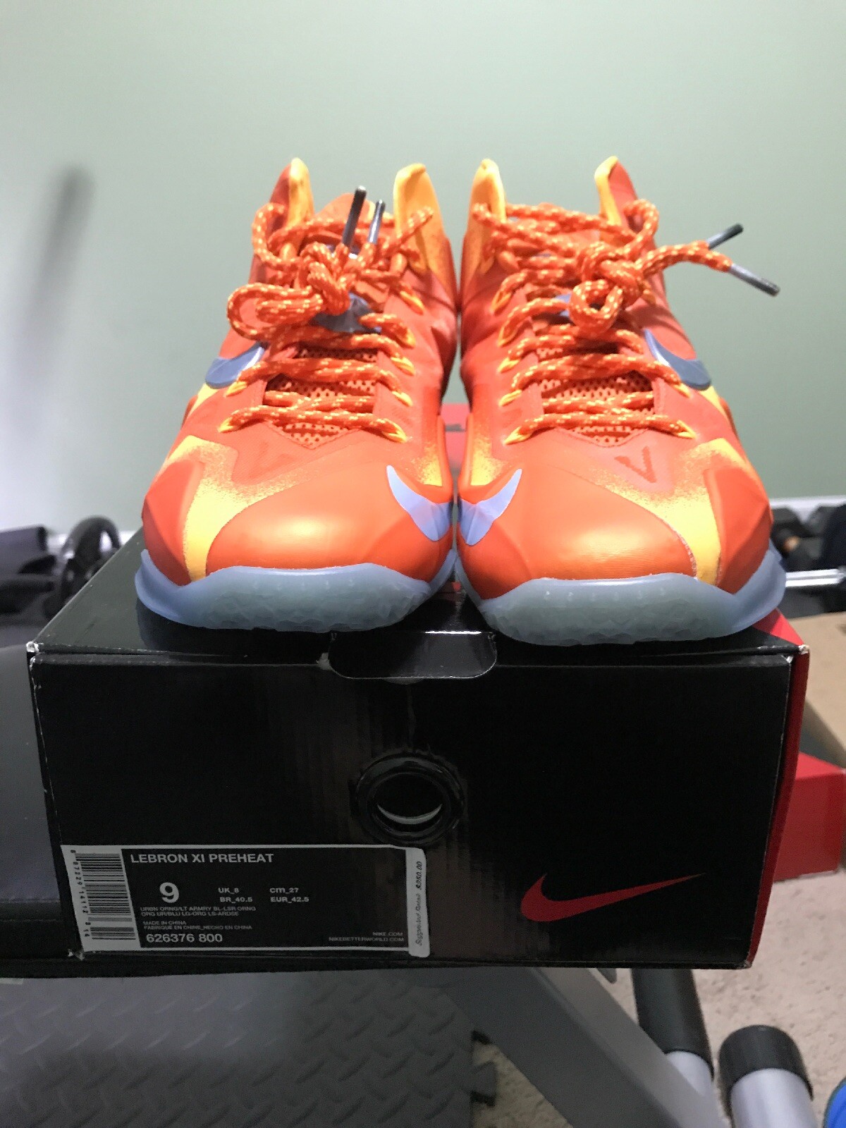 lebron 15 orange box price