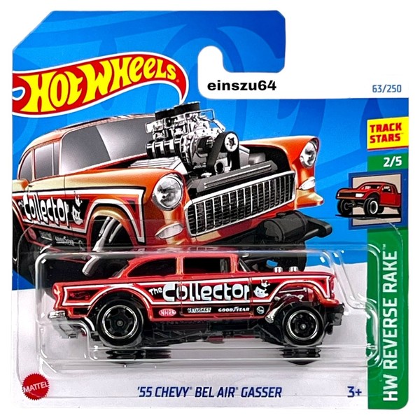 Hot Wheels 2024 - ´55 Chevy Bel Air Gasser - Reverse Rake 2/5 - HTB90 - 63/250-image