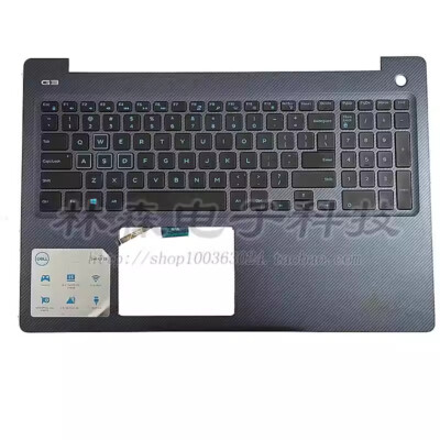 0XG83F Dell G3 15 3579 Palmrest Großbuchstaben mit Tastatur