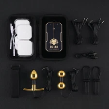 DG-LAB "COYOTE" E-Stim Powerbox 3.0 "PawPrints" Wireless Button BiPloar Shock