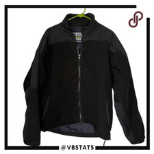5.11 Tactical Men's Full Zip Mock Neck Fleece Lined Jacket Black Size Medium