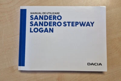 Bedienungsanleitung Dacia Sandero,Sandero Stepway,Logan,original 07/21,Rumänisch - Bild 1 von 4