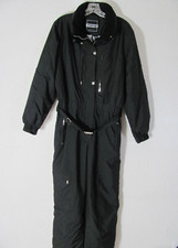 Fera Ski Wear Snowsuit Thermolite Hood Belt Pockets Insulated-Black-Women Sze 10