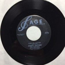 Jimmy Patton 'Yah! I'm Movin'/ Love Come Back To Me (Rare Rockabilly 7" 45rpm)