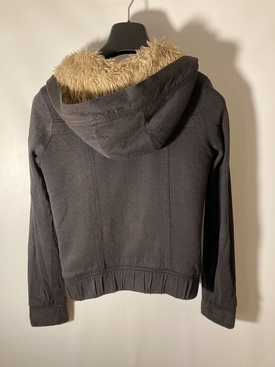 ジャケット・アウター MARK JACOBS archive short blouson 90s00s Marc by Marc Jacobs Womens XS Sherpa Lined Hooded Short