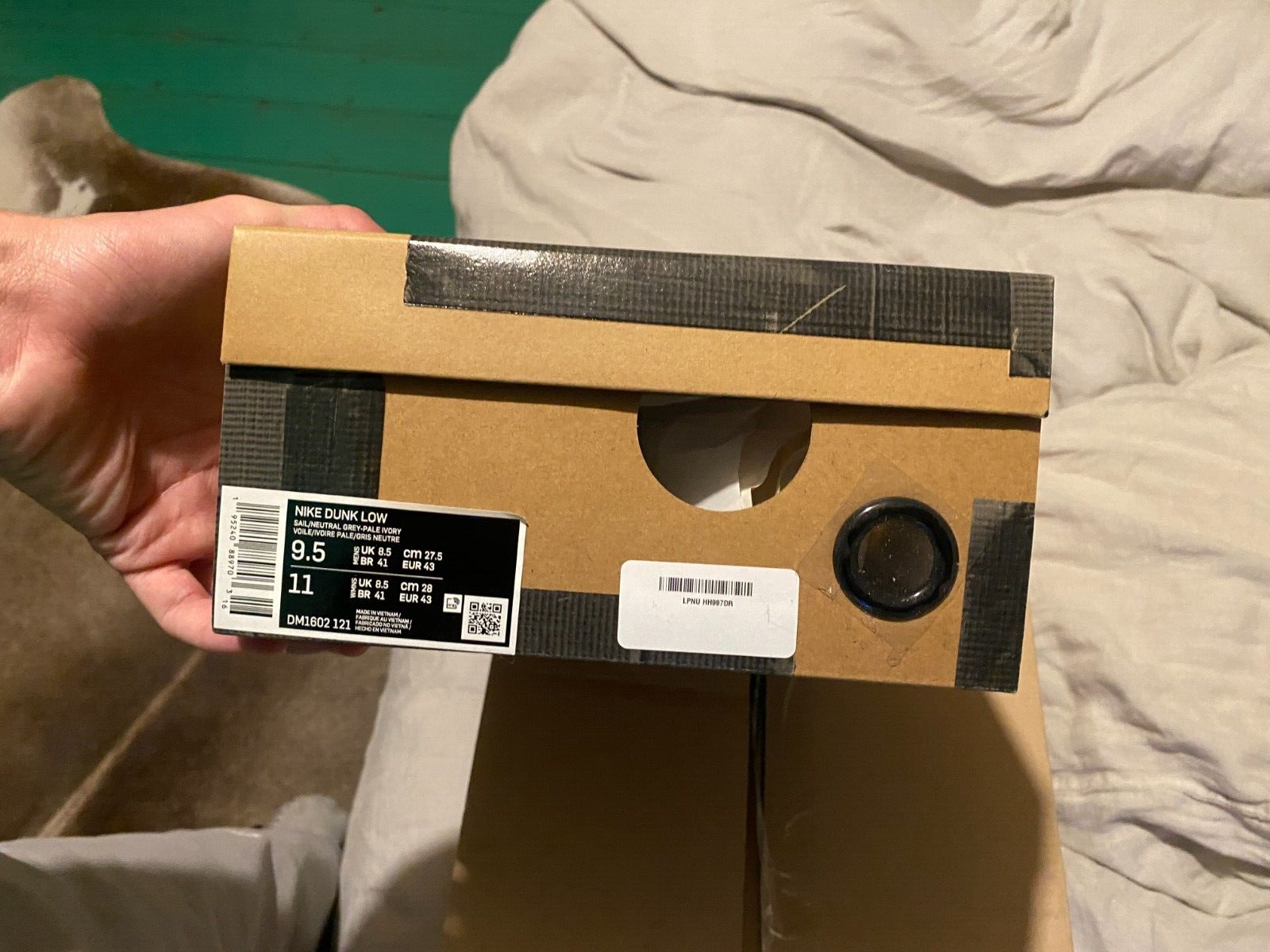 OFF WHITE X NIKE Nike x OFF WHITE Dunk Virgil Abloh Lotto 25 nuove rare UK 8.5 US 9.5